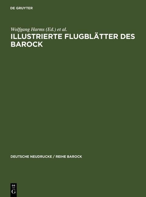 Produktbild: Illustrierte Flugbl&auml;tter des Barock
