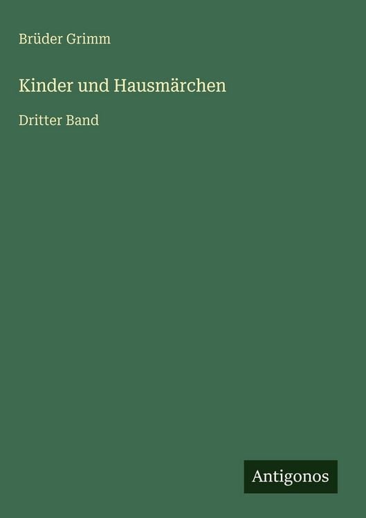 Produktbild: Kinder und Hausm&auml;rchen
