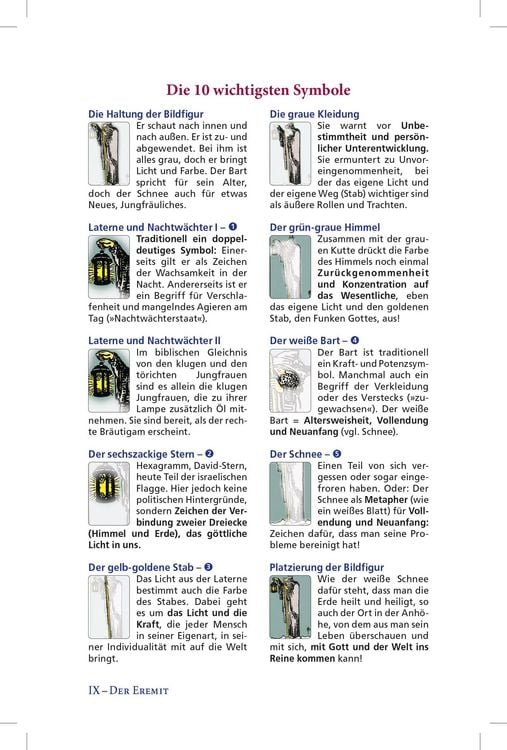 Produktbild: Tarot Basic Waite - Symbole, Schl&uuml;sselbegriffe, Deutungen