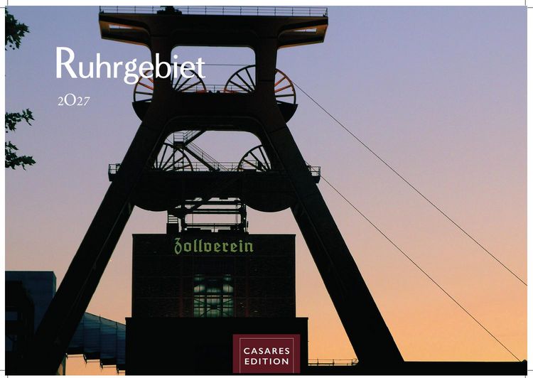 Produktbild: Ruhrgebiet Kalender 2027 &ndash; Wandkalender | Fotokalender Deutschland 35x50cm | beeindruckende Bilder von Zechen, Skylines & Landmarken, D&uuml;sburg, Essen,Bochum, Dortmund