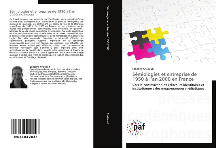 Produktbild: S&eacute;miologies et entreprise de 1950 &agrave; l'an 2000 en France