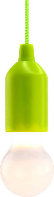 Produktbild: HyCell 1600-0175 Pull-Light PL LED Camping-Leuchte 25 lm batteriebetrieben 50 g Gr&uuml;n