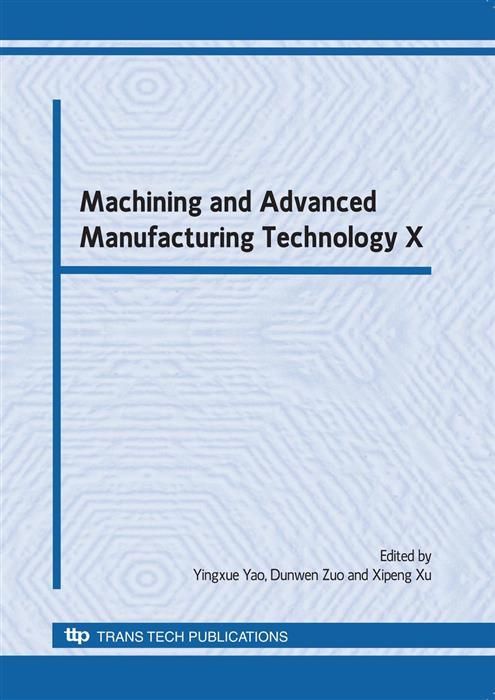 Produktbild: Machining and Advanced Manufacturing Technology X