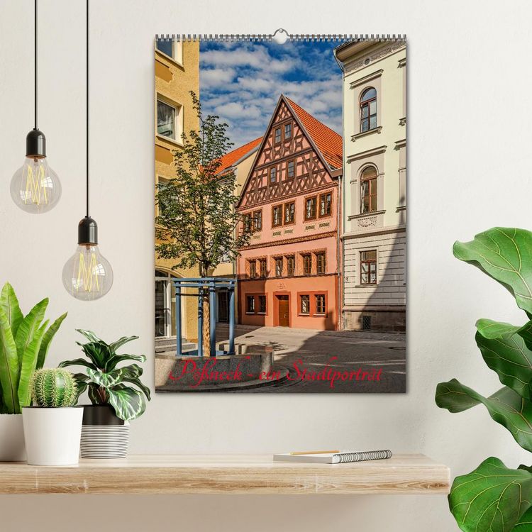 Produktbild: P&ouml;&szlig;neck - ein Stadtportr&auml;t (Wandkalender 2026 DIN A2 hoch), CALVENDO Monatskalender