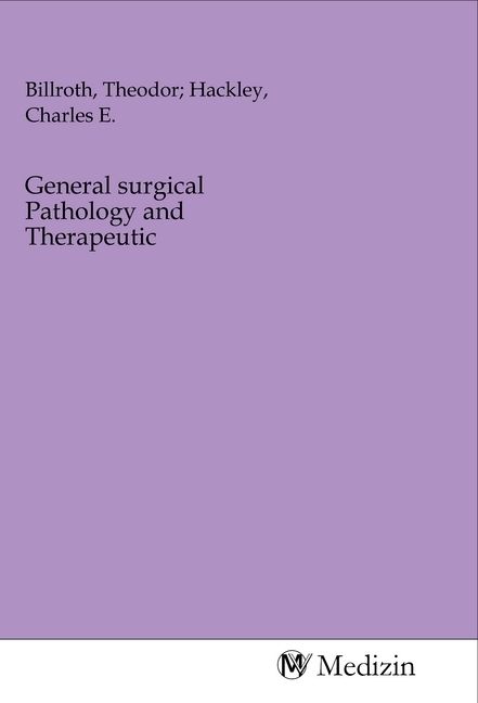 Produktbild: General surgical Pathology and Therapeutic