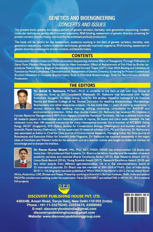 Produktbild: Genetics and Bioengineering