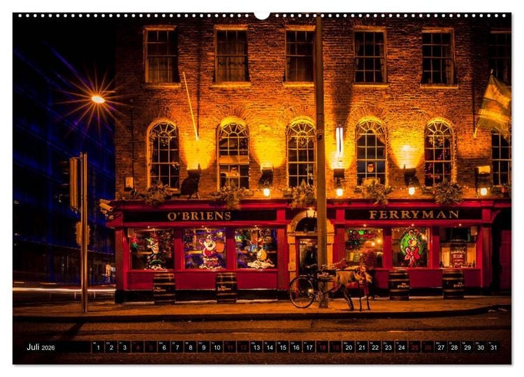 Produktbild: Dublin (Wandkalender 2026 DIN A2 quer), CALVENDO Monatskalender