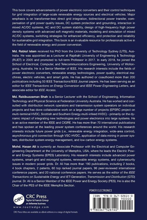 Produktbild: Emerging Power Converters for Renewable Energy and Electric Vehicles