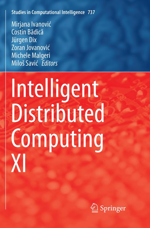 Produktbild: Intelligent Distributed Computing XI