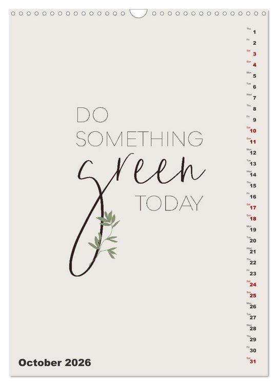 Produktbild: Love your planet (Wall Calendar 2026 DIN A3 portrait), CALVENDO 12 Month Wall Calendar