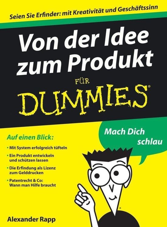 Produktbild: Von der Idee zum Produkt für Dummies