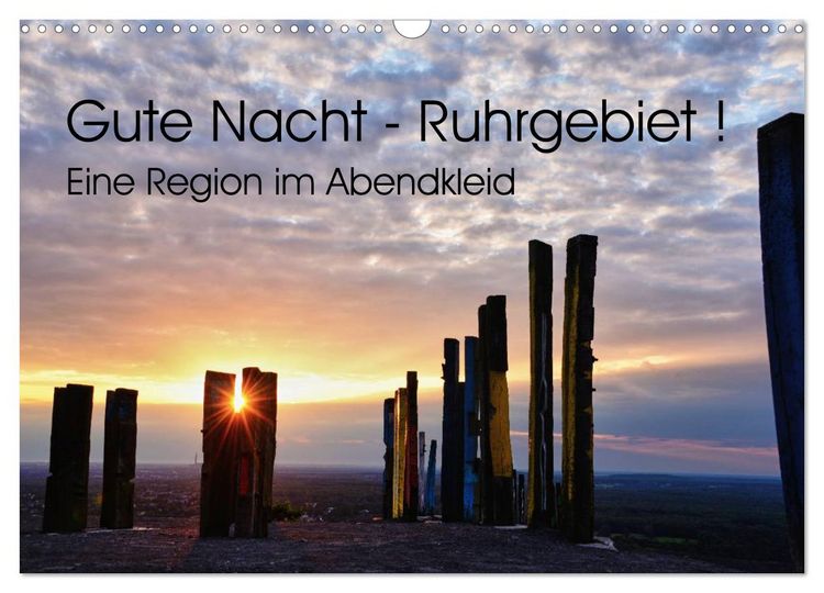 Produktbild: Gute Nacht - Ruhrgebiet! (Wandkalender 2026 DIN A3 quer), CALVENDO Monatskalender