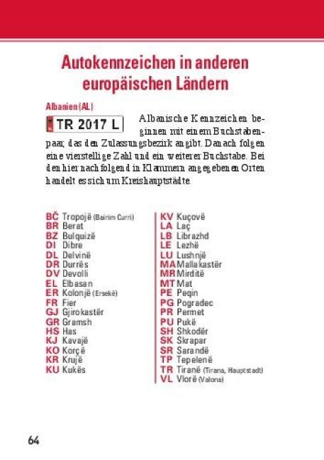 Produktbild: Auto-Kennzeichen (Autokennzeichen)