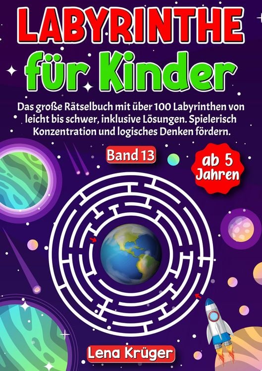Produktbild: Labyrinthe f&uuml;r Kinder ab 5 Jahren - Band 13