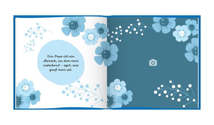 Produktbild: Das Erinnerungsbuch f&uuml;r den besten Papa der Welt. Ausf&uuml;llbuch zum Verschenken f&uuml;r den Papa zum Geburtstag, oder Vatertag. Liebevolle Geschenkidee f&uuml;r Papa von Tochter und Sohn. Geschenkbuch