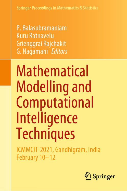 Produktbild: Mathematical Modelling and Computational Intelligence Techniques