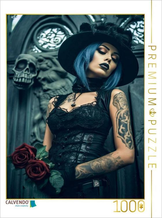 Produktbild: CALVENDO Puzzle Gothic | 1000 Teile Lege-Gr&ouml;&szlig;e 64x48cm Foto-Puzzle f&uuml;r gl&uuml;ckliche Stunden