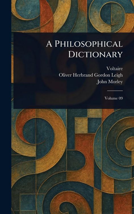 Produktbild: A Philosophical Dictionary