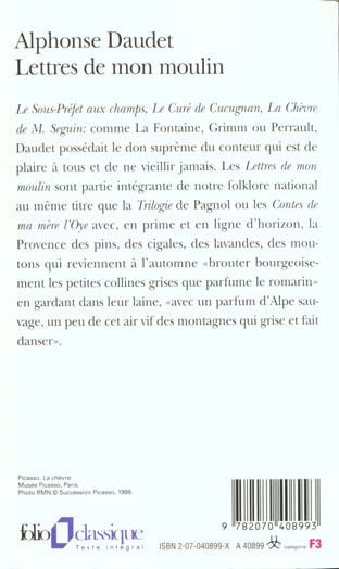 Produktbild: Lettres de Mon Moulin