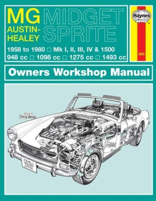Produktbild: MG Midget & Austin-Healey Sprite (58 - 80) Haynes Repair Manual