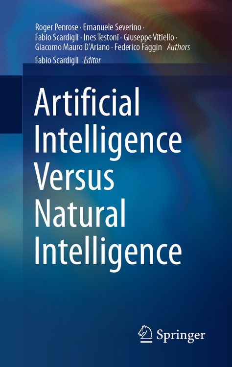 Produktbild: Artificial Intelligence Versus Natural Intelligence