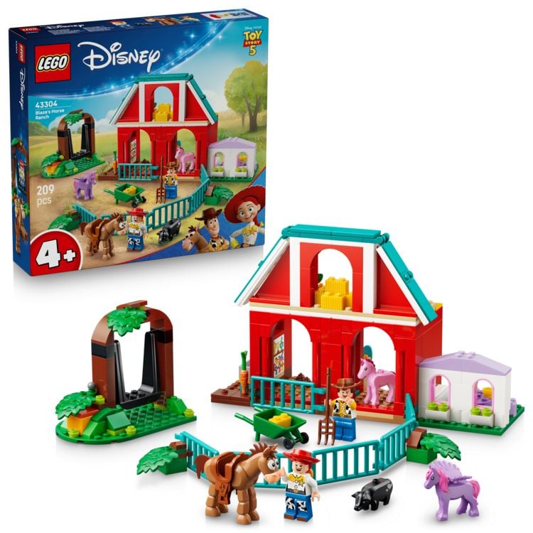 Produktbild: LEGO ǀ Disney and Pixar 43304 Toy Story 5 Blazes Pferderanch; Bauset f&uuml;r Fans ab 4 Jahren