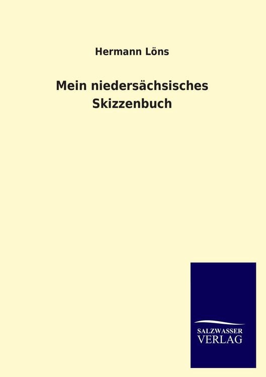 Produktbild: Mein nieders&auml;chsisches Skizzenbuch