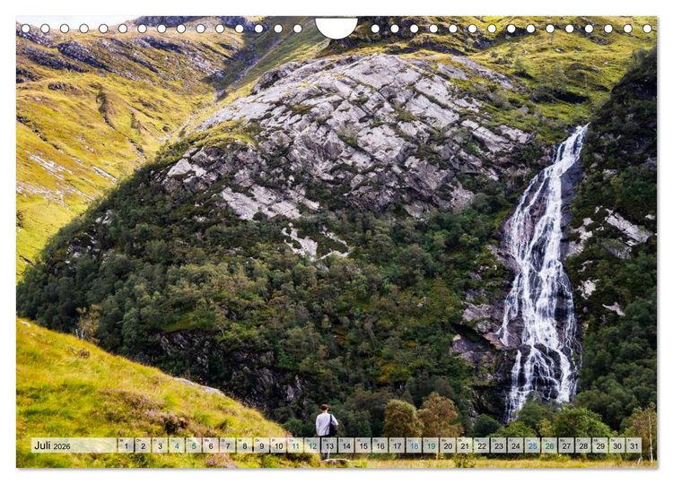Produktbild: Mein Schottland - Landschaften (Wandkalender 2026 DIN A4 quer), CALVENDO Monatskalender