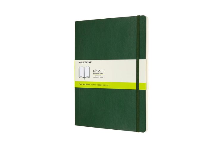 Produktbild: Moleskine Notizbuch XL, Blanko, Myrtengr&uuml;n