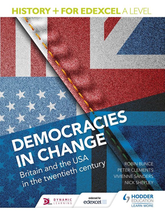 Produktbild: History+ for Edexcel A Level: Democracies in change: Britain and the USA in the twentieth century