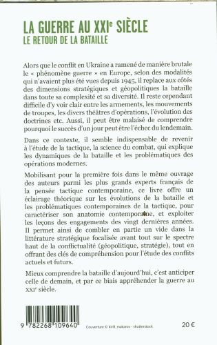 Produktbild: La guerre au XXIe si&egrave;cle : le retour de la bataille