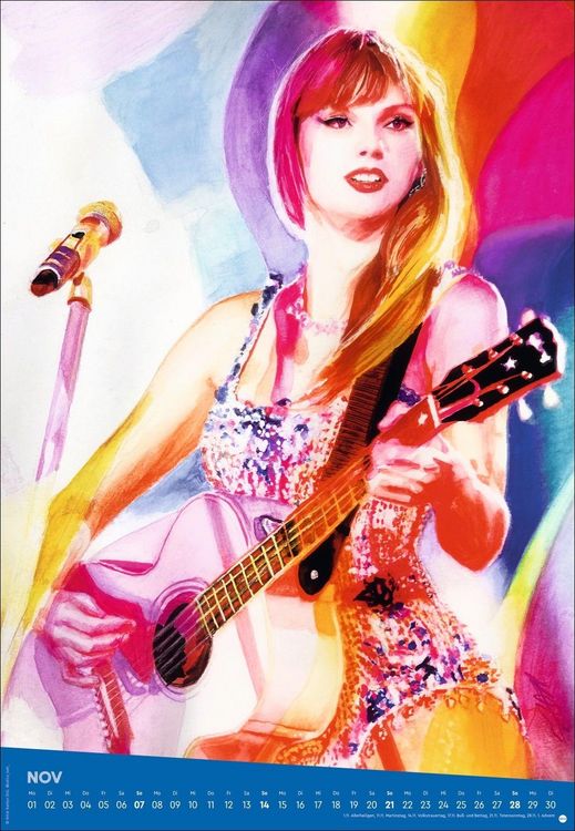 Produktbild: Taylor Posterkalender 2027