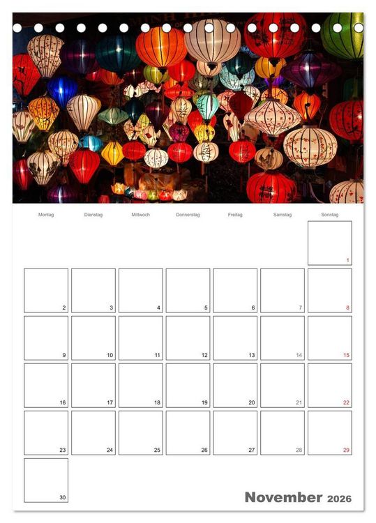Produktbild: Vietnam 2026 Land der Kontraste (Tischkalender 2026 DIN A5 hoch), CALVENDO Monatskalender