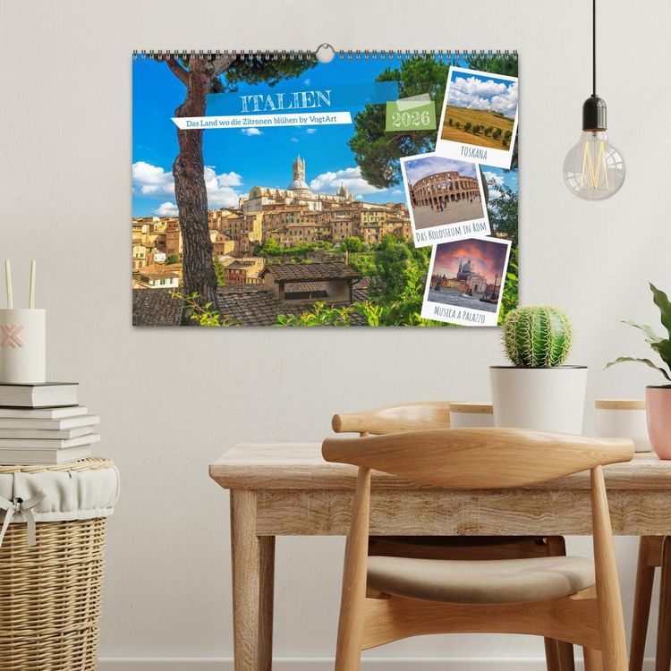 Produktbild: Italien, das Land wo die Zitronen bl&uuml;hen by VogtArt (Wandkalender 2026 DIN A3 quer), CALVENDO Monatskalender