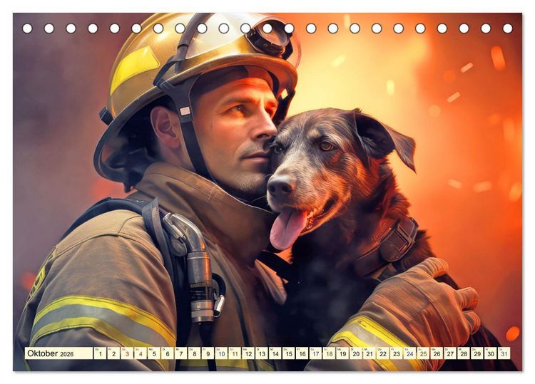 Produktbild: Emotionale Freundschaft (Tischkalender 2026 DIN A5 quer), CALVENDO Monatskalender
