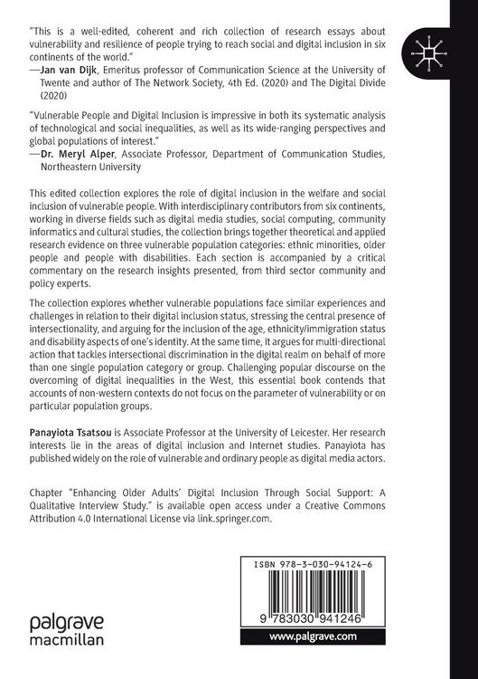 Produktbild: Vulnerable People and Digital Inclusion