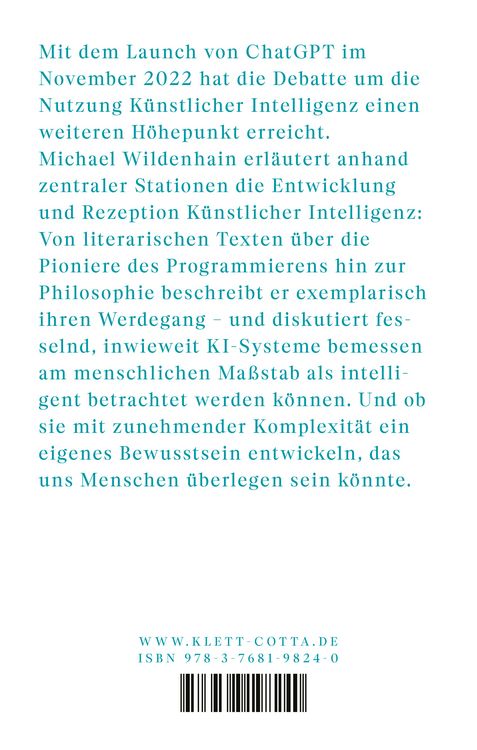 Produktbild: Eine kurze Geschichte der K&uuml;nstlichen Intelligenz