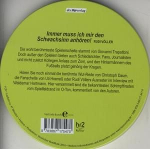 Produktbild: Spieler schwach wie Flasche leer!, 1 Audio-CD