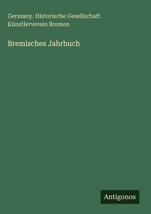 Produktbild: Bremisches Jahrbuch
