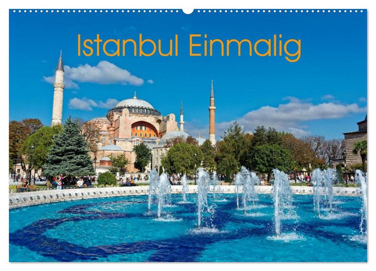 Produktbild: Istanbul Einmalig (Wandkalender 2026 DIN A2 quer), CALVENDO Monatskalender