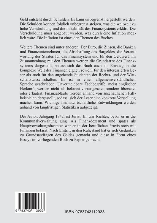 Produktbild: Geld und Schulden