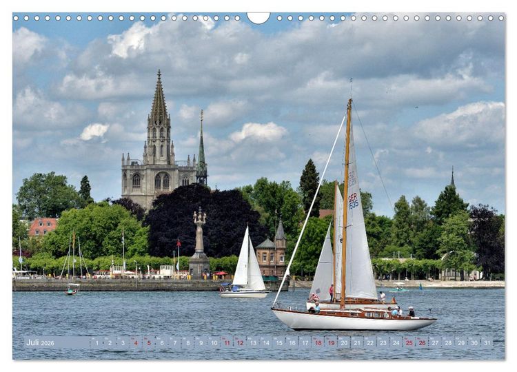 Produktbild: Zauberhafter Westlicher Bodensee (Wandkalender 2026 DIN A3 quer), CALVENDO Monatskalender