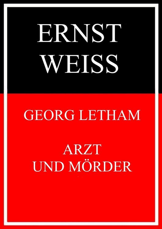 Produktbild: Georg Letham - Arzt und M&ouml;rder