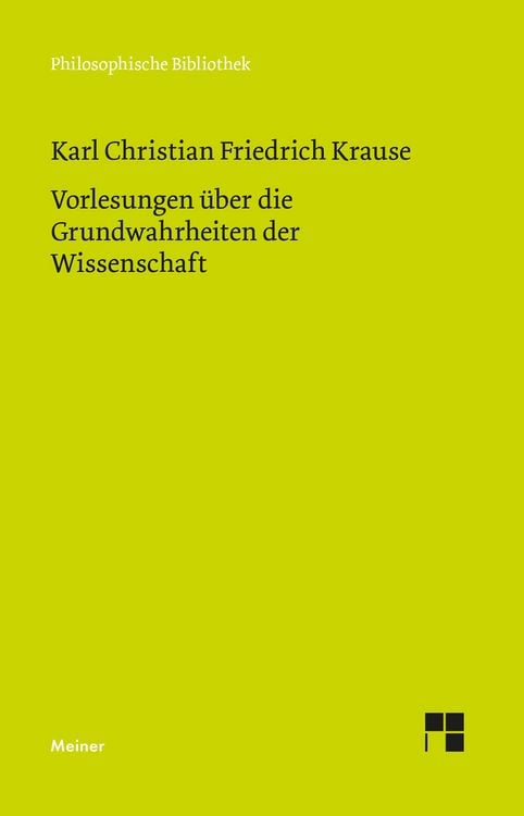Produktbild: Vorlesungen &uuml;ber die Grundwahrheiten der Wissenschaft