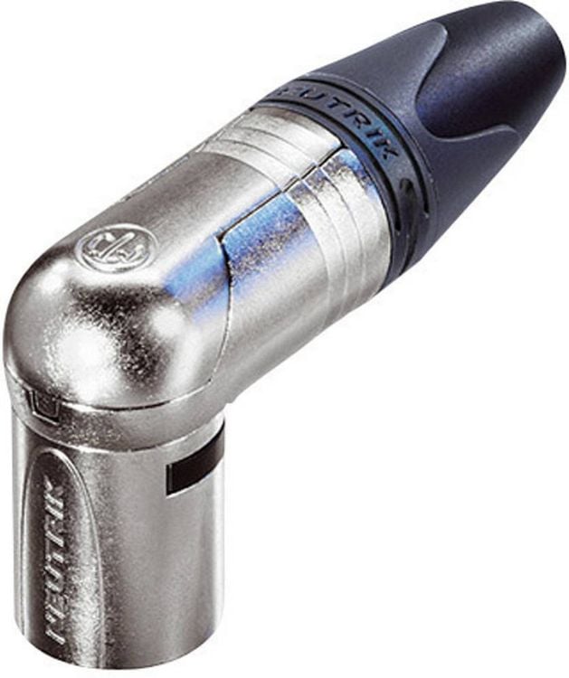 Produktbild: Neutrik NC4MRX XLR-Steckverbinder Stecker, gewinkelt Polzahl: 4 Silber 1St.