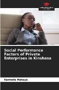 Produktbild: Social Performance Factors of Private Enterprises in Kinshasa