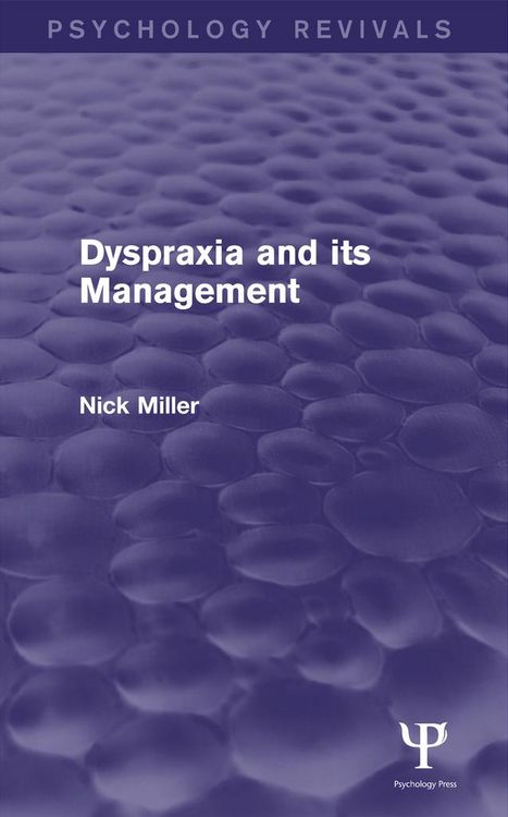 Produktbild: Dyspraxia and its Management