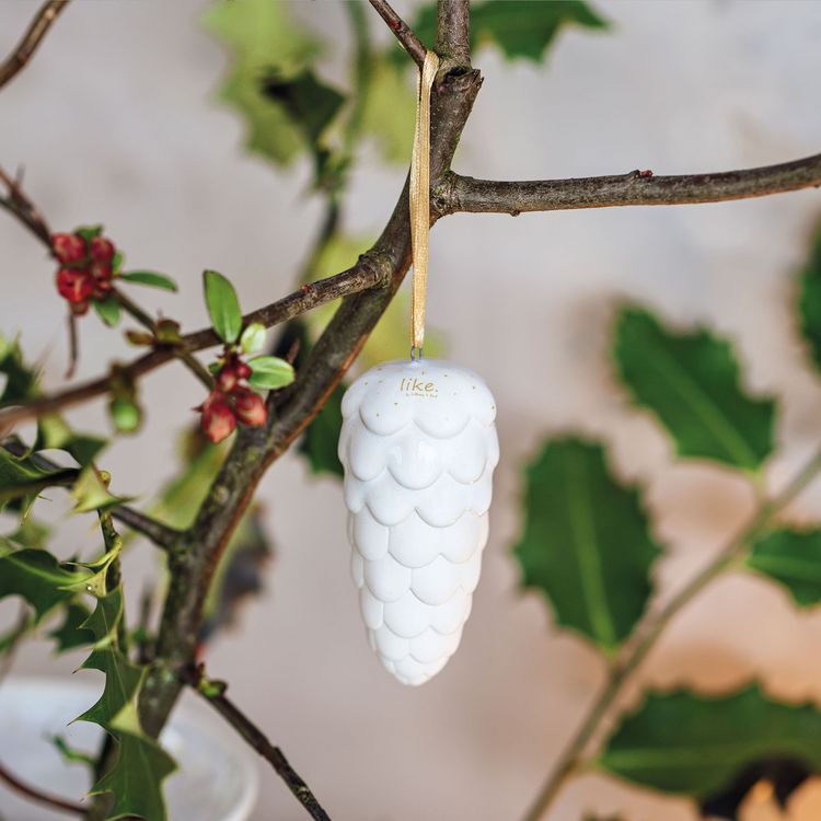 Produktbild: Villeroy & Boch Winter Glow Ornament Tannenzapfen
