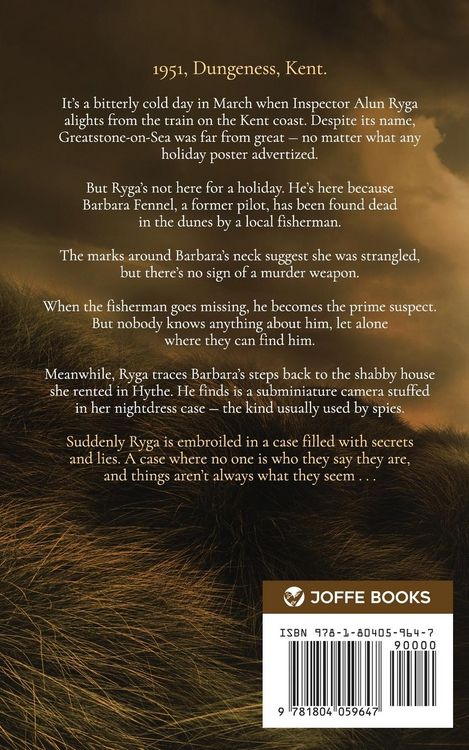 Produktbild: DEATH IN THE DUNES a captivating historical mystery