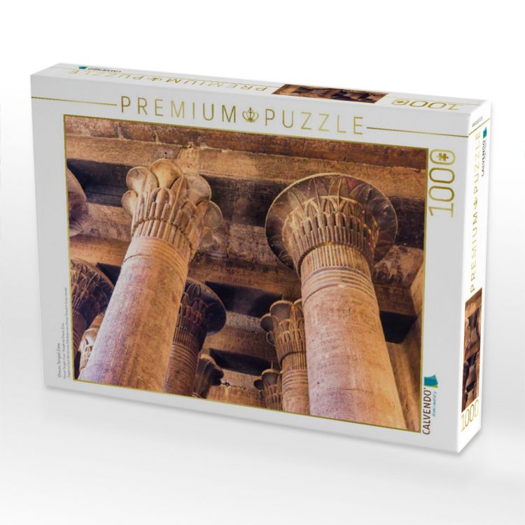 Produktbild: CALVENDO Puzzle Chnum Tempel, Esna | 1000 Teile Lege-Gr&ouml;&szlig;e 64x48cm Foto-Puzzle f&uuml;r gl&uuml;ckliche Stunden